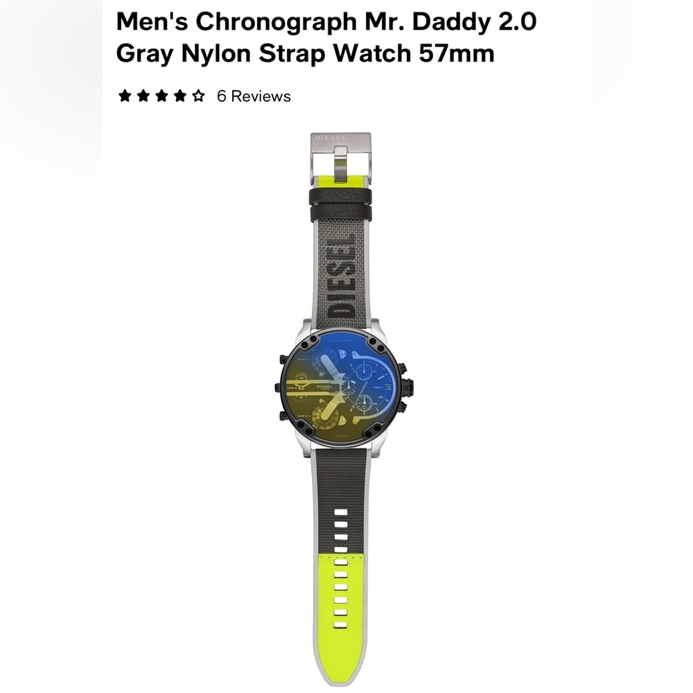 Diesel watch- Chronograph Mr. Daddy 2.0 57mm
